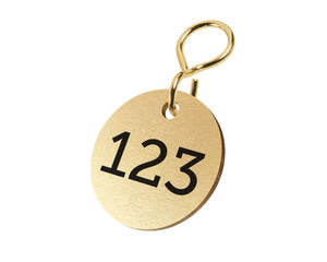 Collection image for: Brass key tags | Porte-clés en laiton