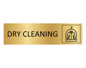 Gold door signs | Plaques de porte dorées en aluminium | Türschilder Aluminium Gold 165x45 mm