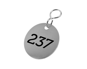 Collection image for: Stainless steel key tags | Schlüsselmarken Edelstahl | Porte-clés en acier inoxydable