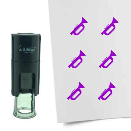 Stamp trumpet - 10 mm print