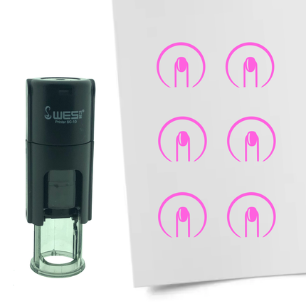 Stamp nails - 10 mm print