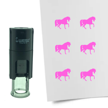 Stamp horse - 10 mm print