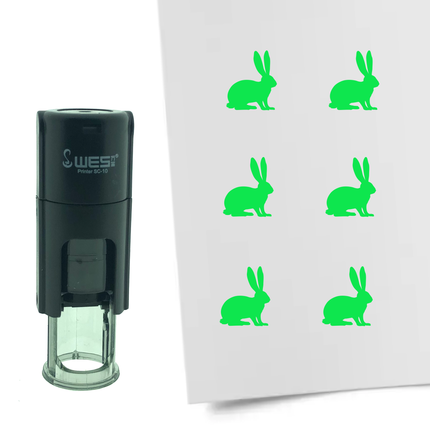 Stamp rabbit - 10 mm print