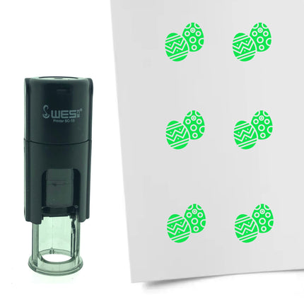 Stamp Easter eggs - 10 mm print