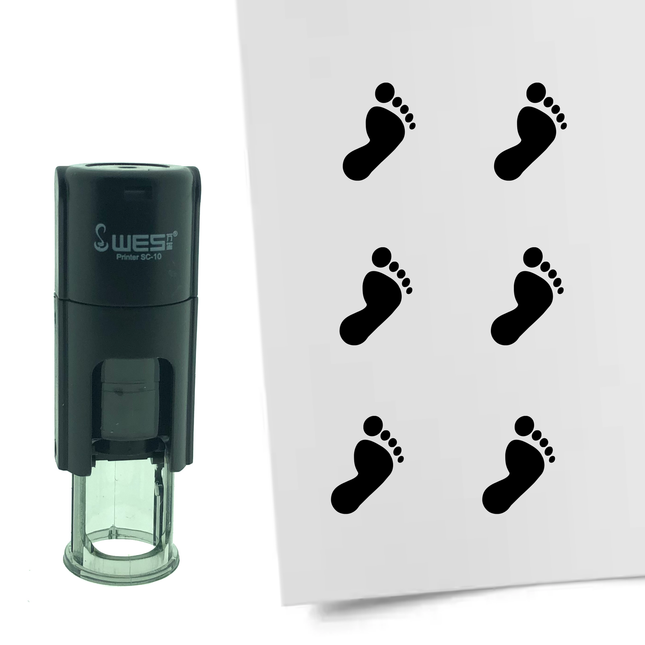 Foot stamp Ø10mm imprint - 1 pc