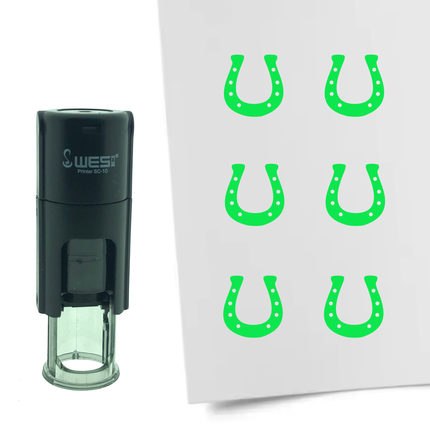 Stamp horseshoe - 10 mm print