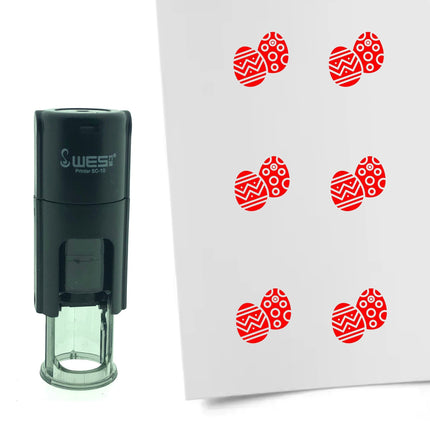 Stamp Easter eggs - 10 mm print