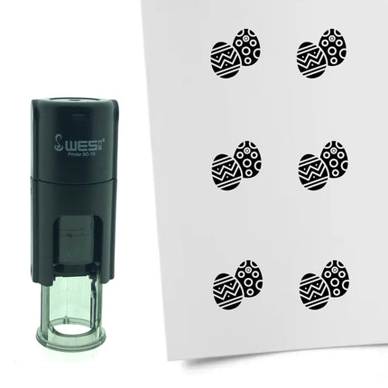 Stamp Easter eggs - 10 mm print