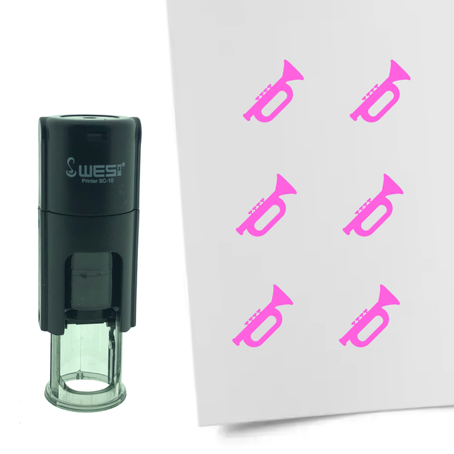 Trumpet stamp Ø10mm imprint - 1 pc