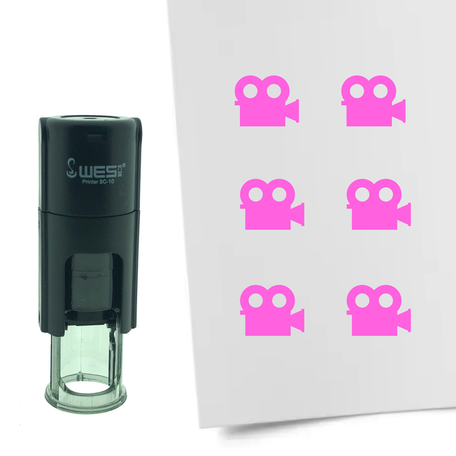 Video stamp Ø10mm imprint - 1 pc