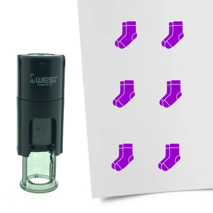 Tampon encreur chaussettes - Ø10 mm