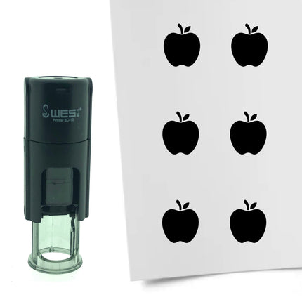 Stamp apple - 10 mm print