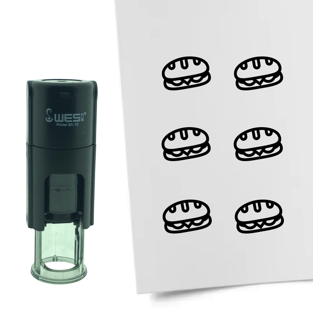 Sandwich stamp Ø10mm imprint - 1 pc