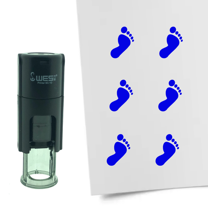 Foot stamp Ø10mm imprint - 1 pc