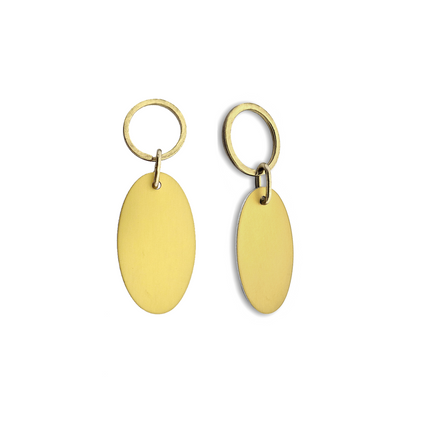 Blank Victor Oval hotel keychain - 1 pc