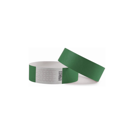 Blank Tyvek wristbands - 100 pcs