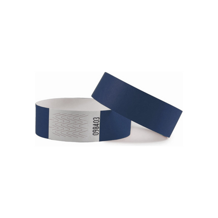 Blank Tyvek wristbands - 100 pcs
