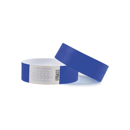 Blank Tyvek wristbands - 100 pcs