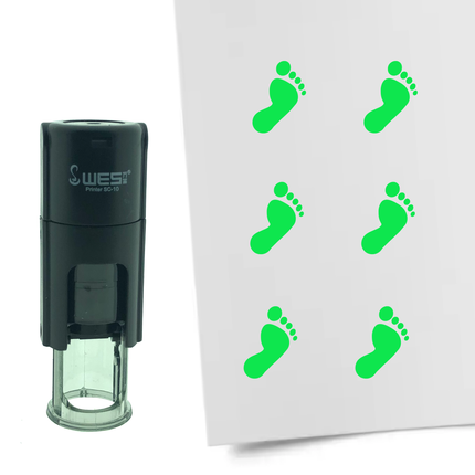 Foot stamp Ø10mm imprint - 1 pc