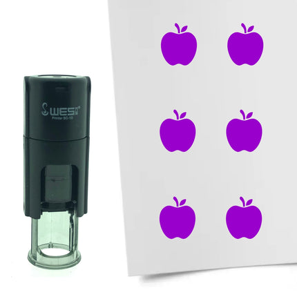Apple stamp Ø10mm imprint - 1 pc