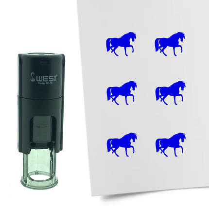 Tampon encreur cheval - Ø10 mm