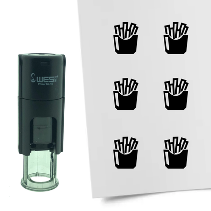 Stamp fries - 10 mm print