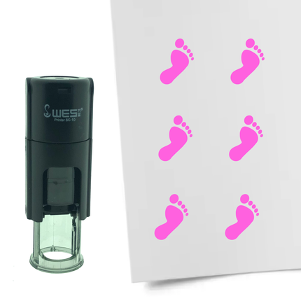 Foot stamp Ø10mm imprint - 1 pc