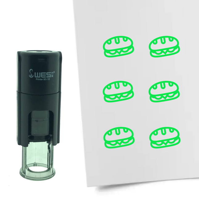 Sandwich stamp Ø10mm imprint - 1 pc