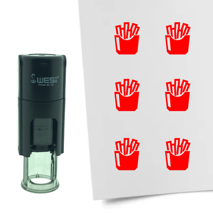 Stamp fries - 10 mm print