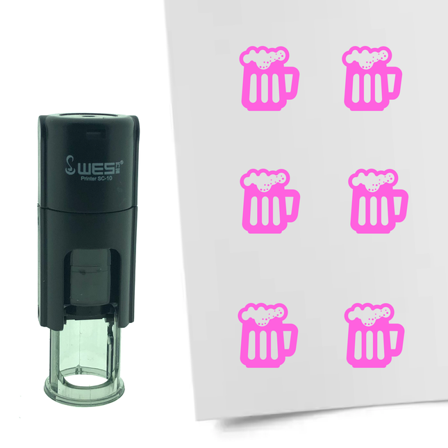 Stamp beer - 10 mm print