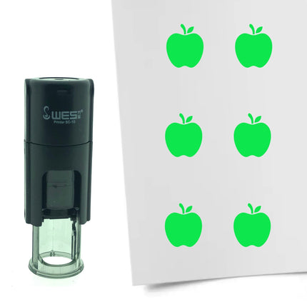 Apple stamp Ø10mm imprint - 1 pc