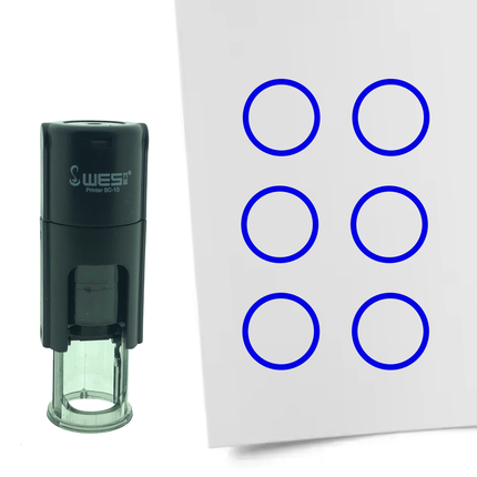 Tampon encreur rond - Ø10 mm