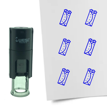 Stamp burrito - 10 mm print