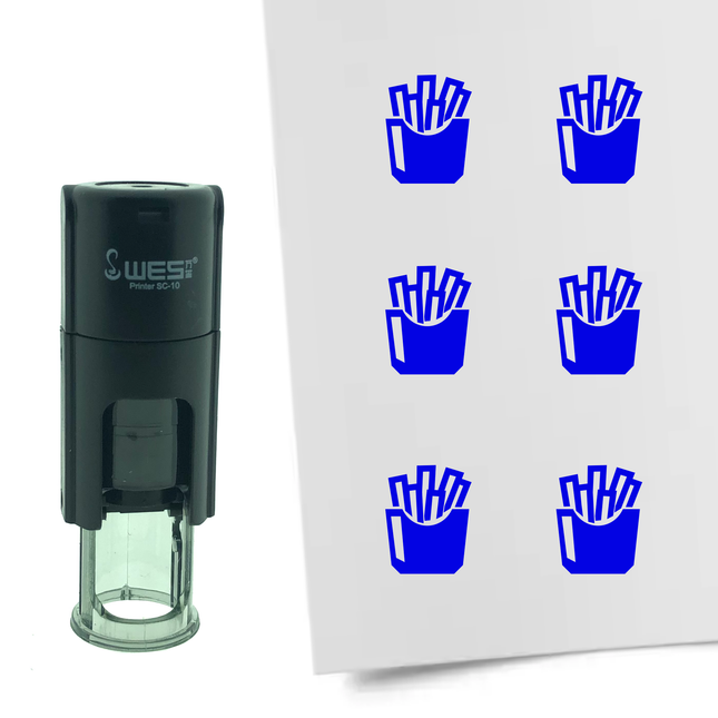 Stamp fries - 10 mm print