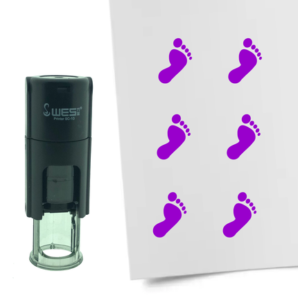 Foot stamp Ø10mm imprint - 1 pc