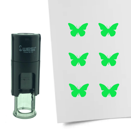 Tampon encreur papillon - Ø10 mm