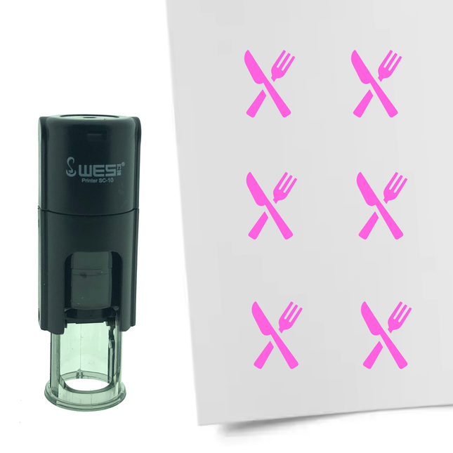 Cutlery stamp Ø10mm imprint - 1 pc