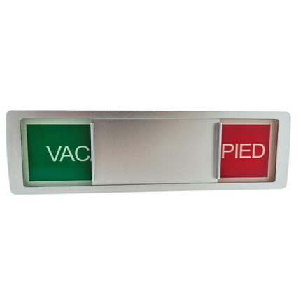 Vacant - Occupied sliding sign 178x50mm - 1 pc