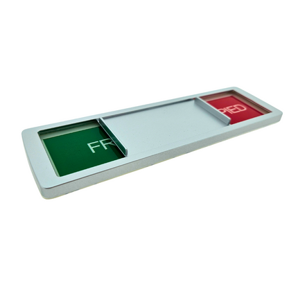 Free - Occupied sliding sign 178x50mm - 1 pc