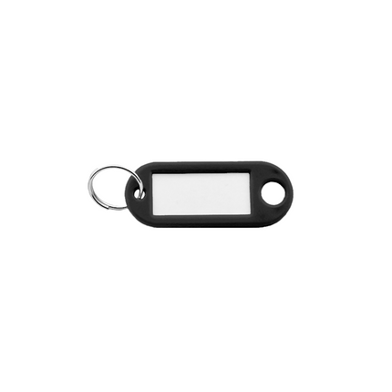 Plastic key tag with label window 55 x 22 mm – 100 pcs