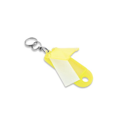 Flip-open key tag 60 x 22 mm – 1 pc