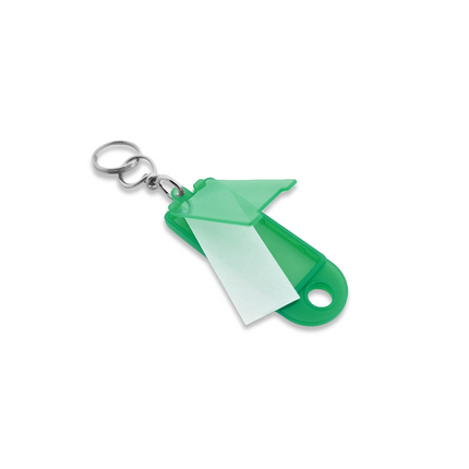 Flip-open key tag 60 x 22 mm – 1 pc