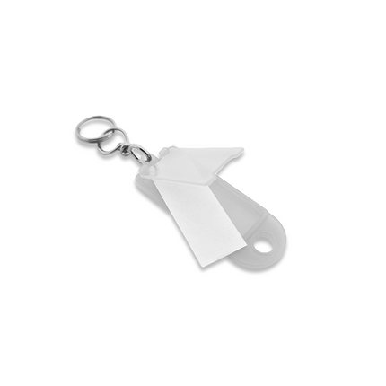 Flip-open key tag 60 x 22 mm – 1 pc