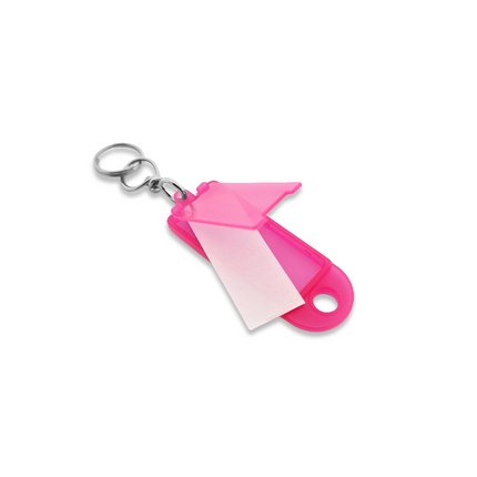 Flip-open key tag 60 x 22 mm – 1 pc