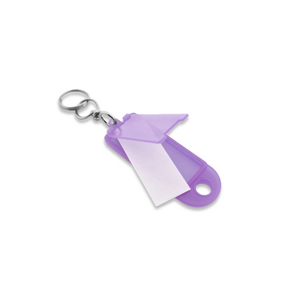 Flip-open key tag 60 x 22 mm – 1 pc