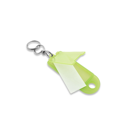 Flip-open key tag 60 x 22 mm – 1 pc