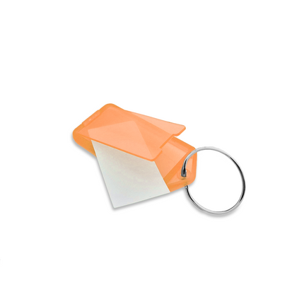 Large flip-open key tags 60 x 27 mm – 100 pcs
