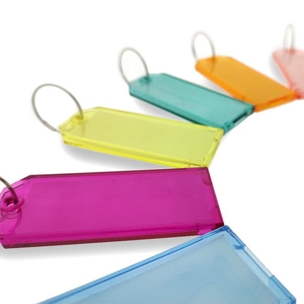Plexiglass key tag 75 x 31 mm – 1 pc