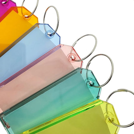 Plexiglass key tag 75 x 31 mm – 1 pc