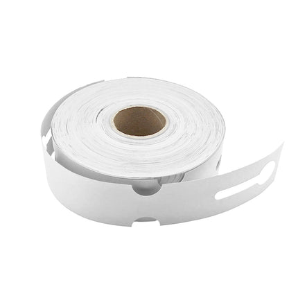 Loop-lock labels white HDPE 260x50mm